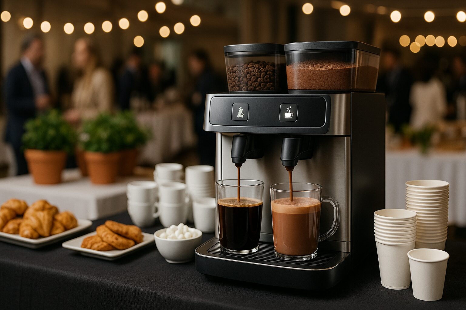 Aluguel de Máquina de Café e Chocolate: Transforme seu evento agora