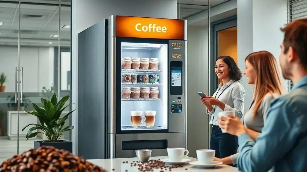 As Melhores Máquinas de Café Venda Automática para Empresas