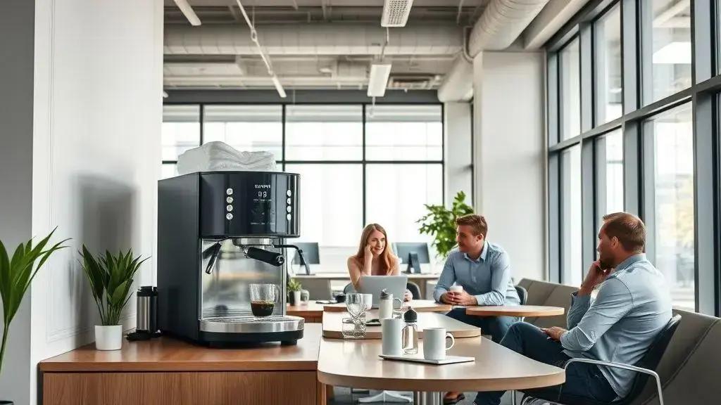 Como escolher a melhor cafeteira para a sua empresa