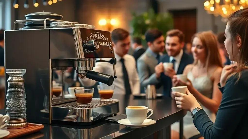 Locação de Máquinas de Café Expresso para Eventos: Encante seus Convidados