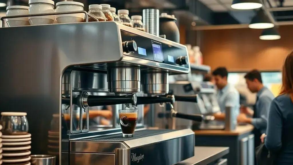 Máquinas Profissionais de Café Grande: Qualidade e Eficiência
