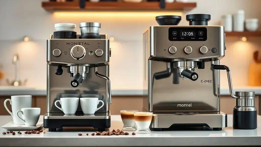Modelos Populares de Máquinas de Café Expresso Mondial