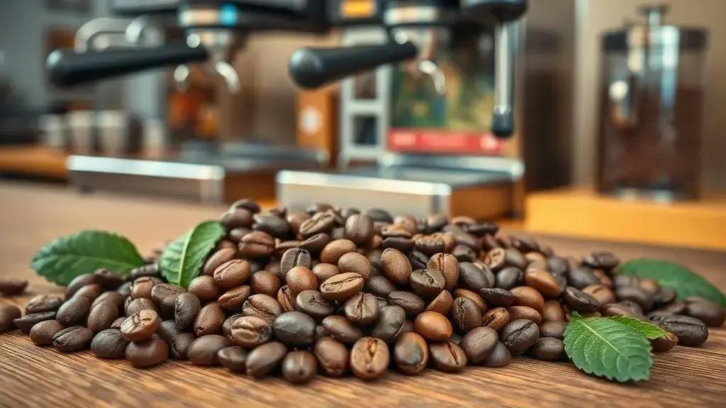 Tipos de grãos ideais para máquinas de café expresso
