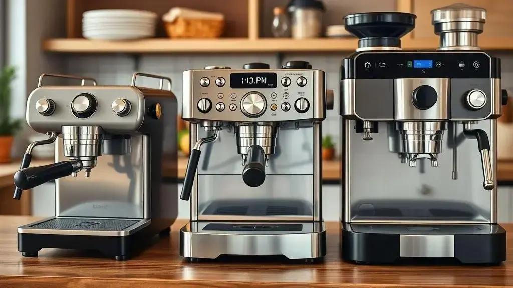 Tipos de máquinas de café expresso